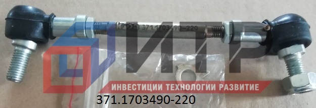 Тяга выбора передач ПАЗ реактивная (тросового привода) Кора (короткая)