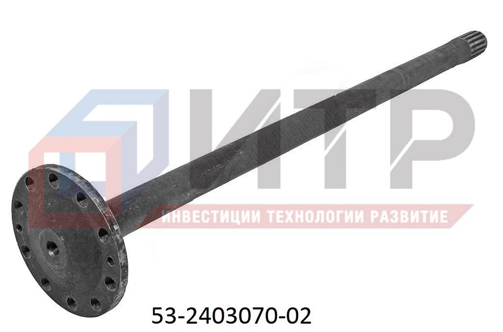Полуось заднего моста ПАЗ (224 мост) (20 зуб.)